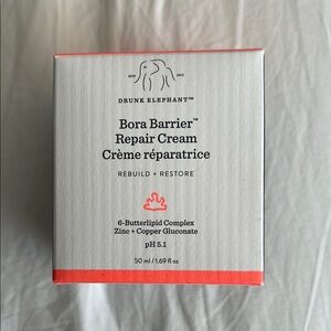Drunk Elephant Bora Barrier Repair Cream NIB 50 ml/1.69 fl oz